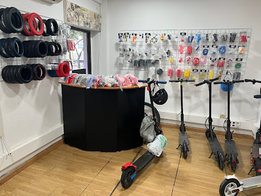 Mi-patinete taller de reparación de patines y tienda