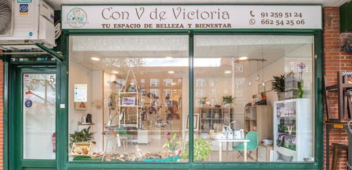 Con V de Victoria - Salón de Belleza en Madrid - Tratamientos Faciales y Corporales con Cosmética Natural en Madrid
