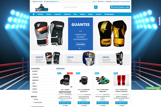 FIGHTSTORE Tienda Online Artes Marciales y Boxeo