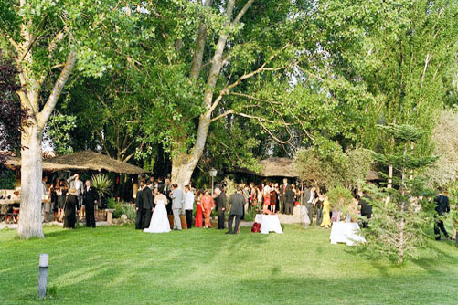 Finca para bodas en Madrid Jardín el Botero