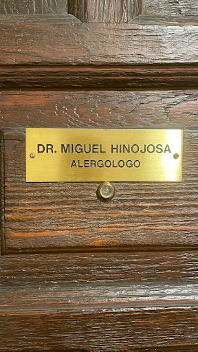 Dr. Miguel Hinojosa Macías, Alergólogo
