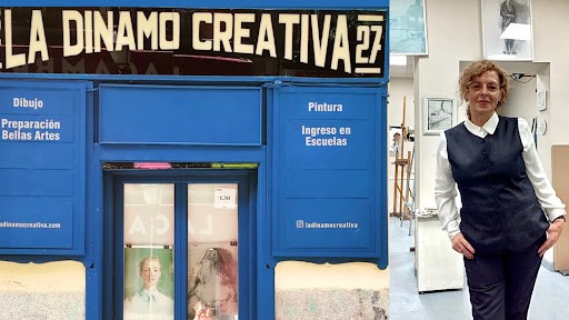 La Dinamo Creativa. Academia de dibujo y pintura, en Madrid.